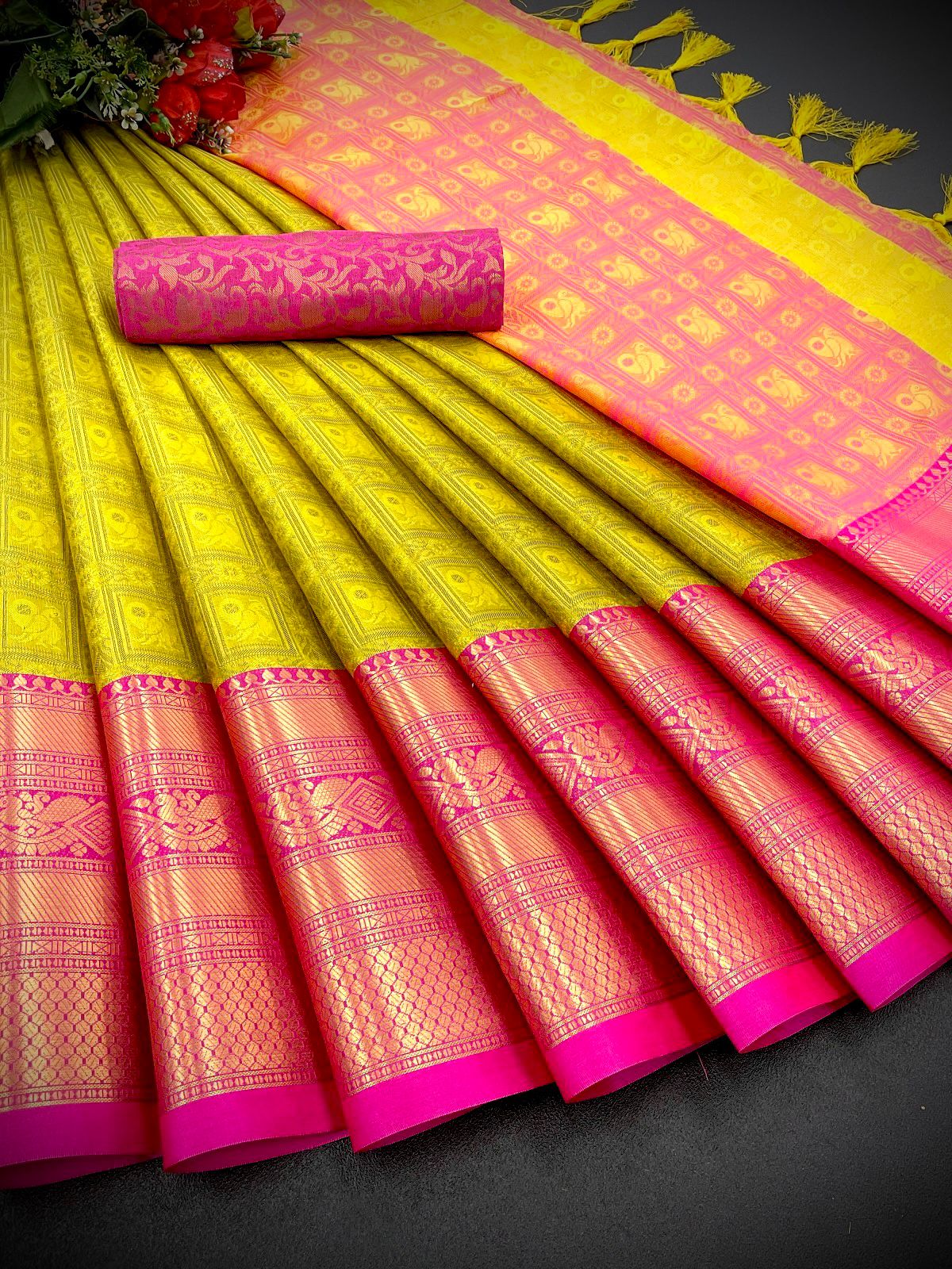 Aab Tapasi Mercerised Designer Non Catalog Sarees
